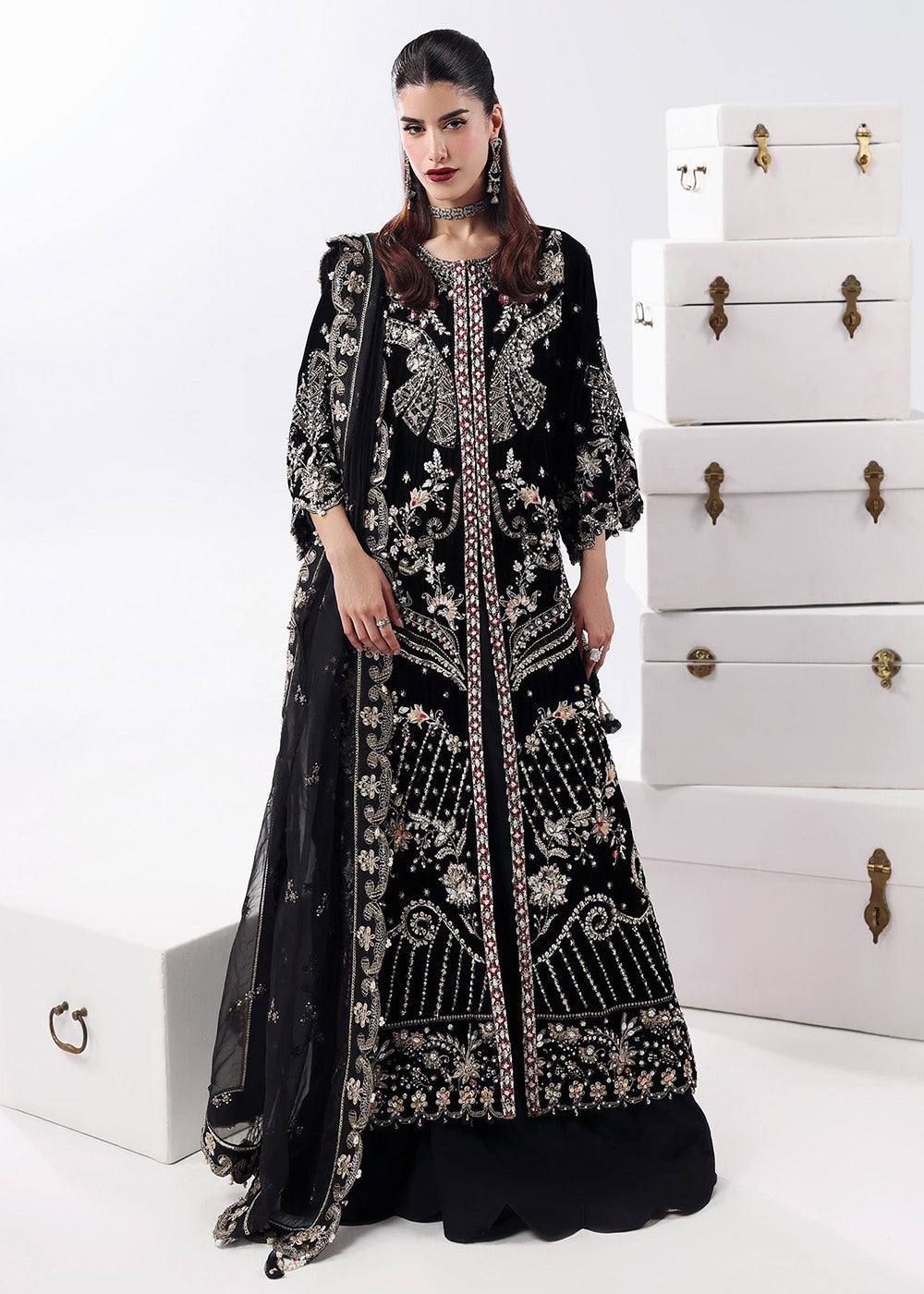 Buy Now L'amore Luxury Handwork Edit '25 by Sardinia | Black Swan Online in US, UK, Canada, France, Italy, Germany, Sweden, Greece, UAE & Worldwide at Empress.