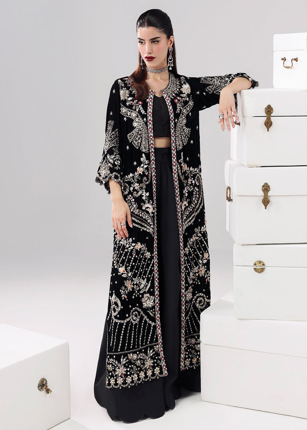 Buy Now L'amore Luxury Handwork Edit '25 by Sardinia | Black Swan Online in US, UK, Canada, France, Italy, Germany, Sweden, Greece, UAE & Worldwide at Empress.