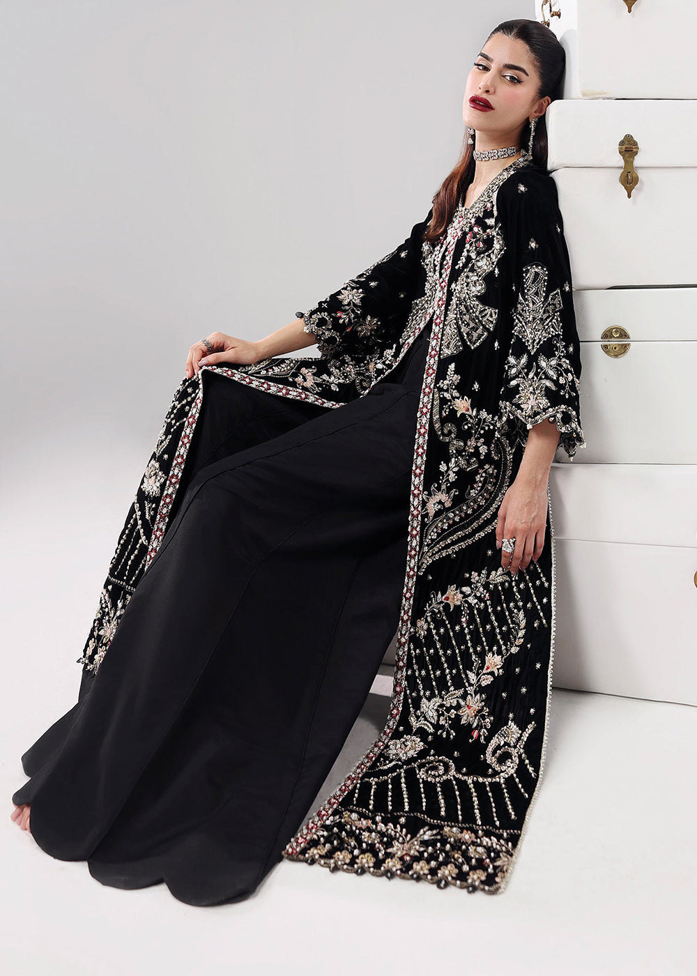 Buy Now L'amore Luxury Handwork Edit '25 by Sardinia | Black Swan Online in US, UK, Canada, France, Italy, Germany, Sweden, Greece, UAE & Worldwide at Empress.