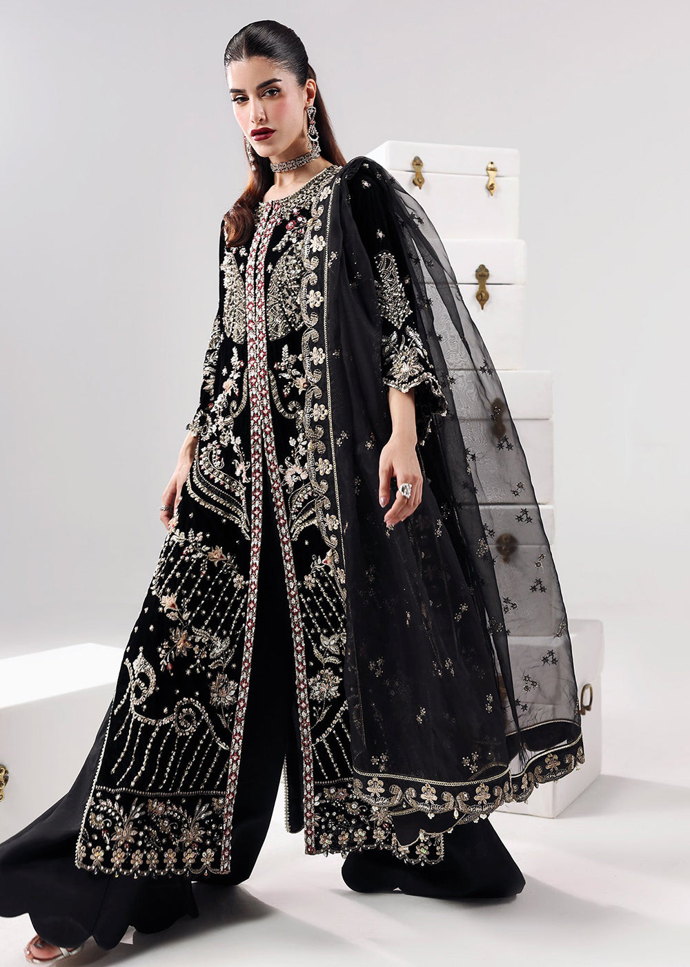 Buy Now L'amore Luxury Handwork Edit '25 by Sardinia | Black Swan Online in US, UK, Canada, France, Italy, Germany, Sweden, Greece, UAE & Worldwide at Empress.