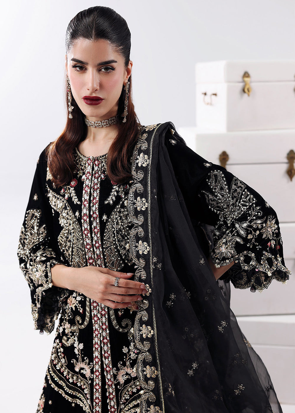 Buy Now L'amore Luxury Handwork Edit '25 by Sardinia | Black Swan Online in US, UK, Canada, France, Italy, Germany, Sweden, Greece, UAE & Worldwide at Empress.