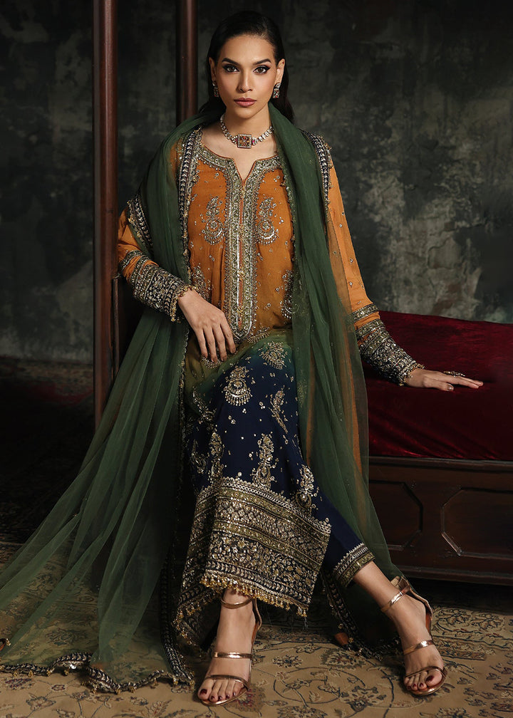 Buy Now Aura Luxury Chiffons '26 by Charizma | CA26-02 Online in US, UK, Canada, France, Italy, Germany, Greece, Sweden, Africa, Qatar & Worldwide at Empress.