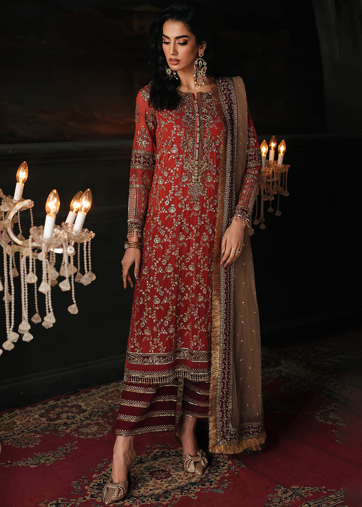 Buy Now Aura Luxury Chiffons '26 by Charizma | CA26-03 Online in US, UK, Canada, France, Italy, Germany, Greece, Sweden, Africa, Qatar & Worldwide at Empress.