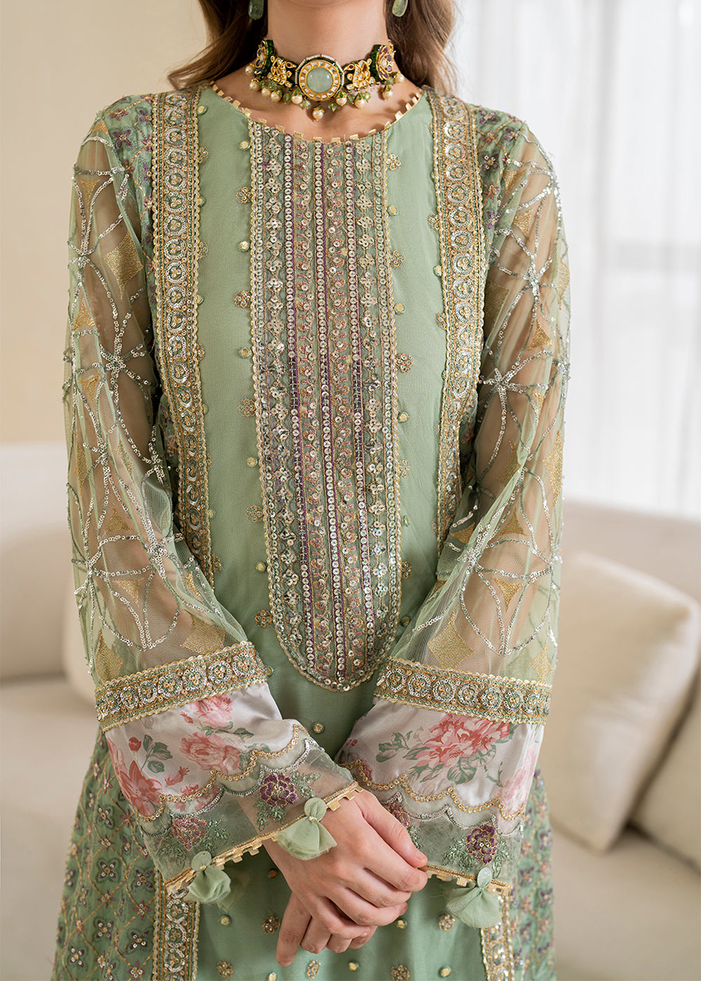 Buy Now Chinnon Chiffon Formals '24 by Iznik | CC - 41 Online at Empress Online in USA, UK, France, UAE, Canada & Worldwide at Empress Clothing. 