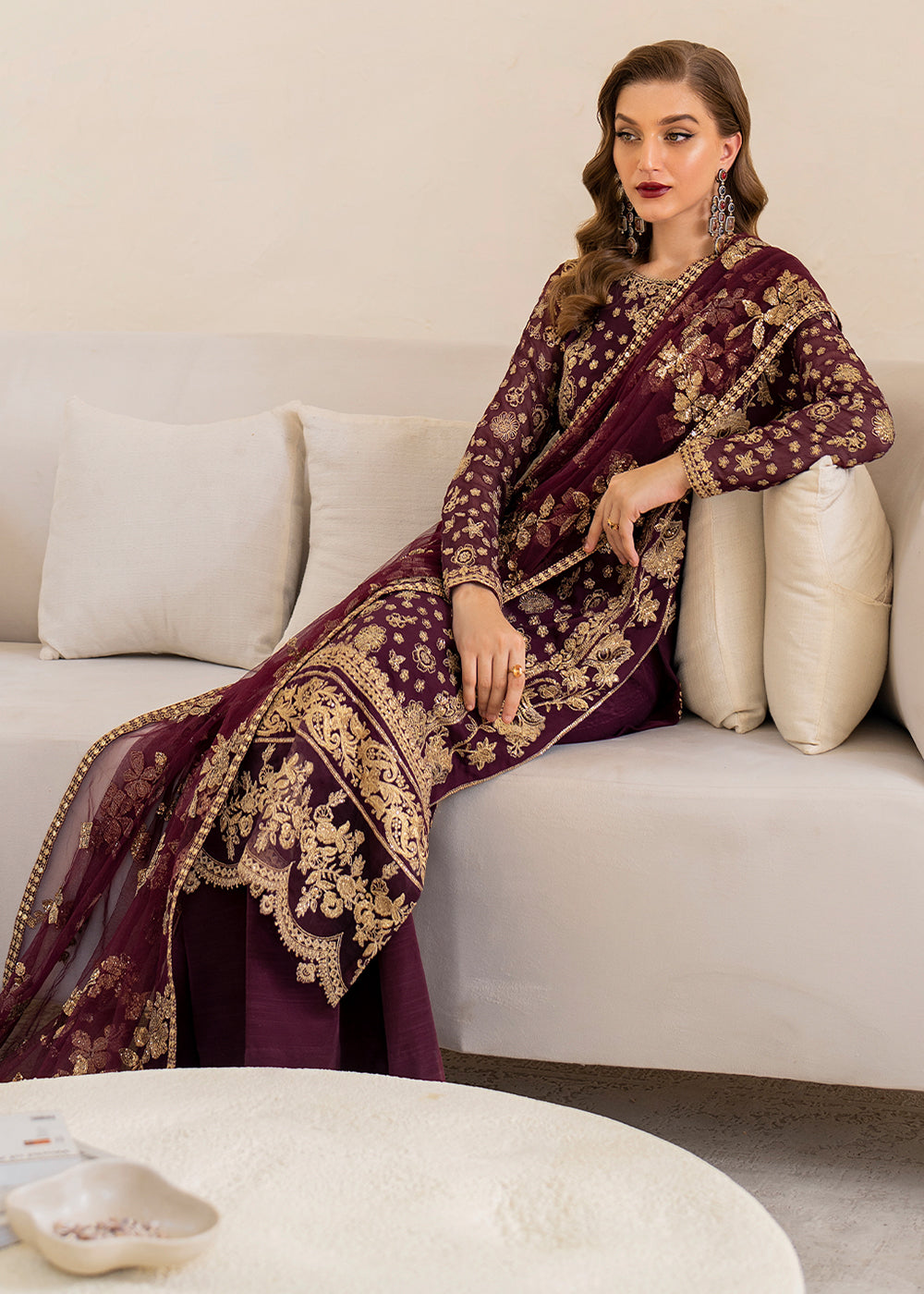 Buy Now Chinnon Chiffon Formals '24 by Iznik | CC - 42 Online at Empress Online in USA, UK, France, UAE, Canada & Worldwide at Empress Clothing.