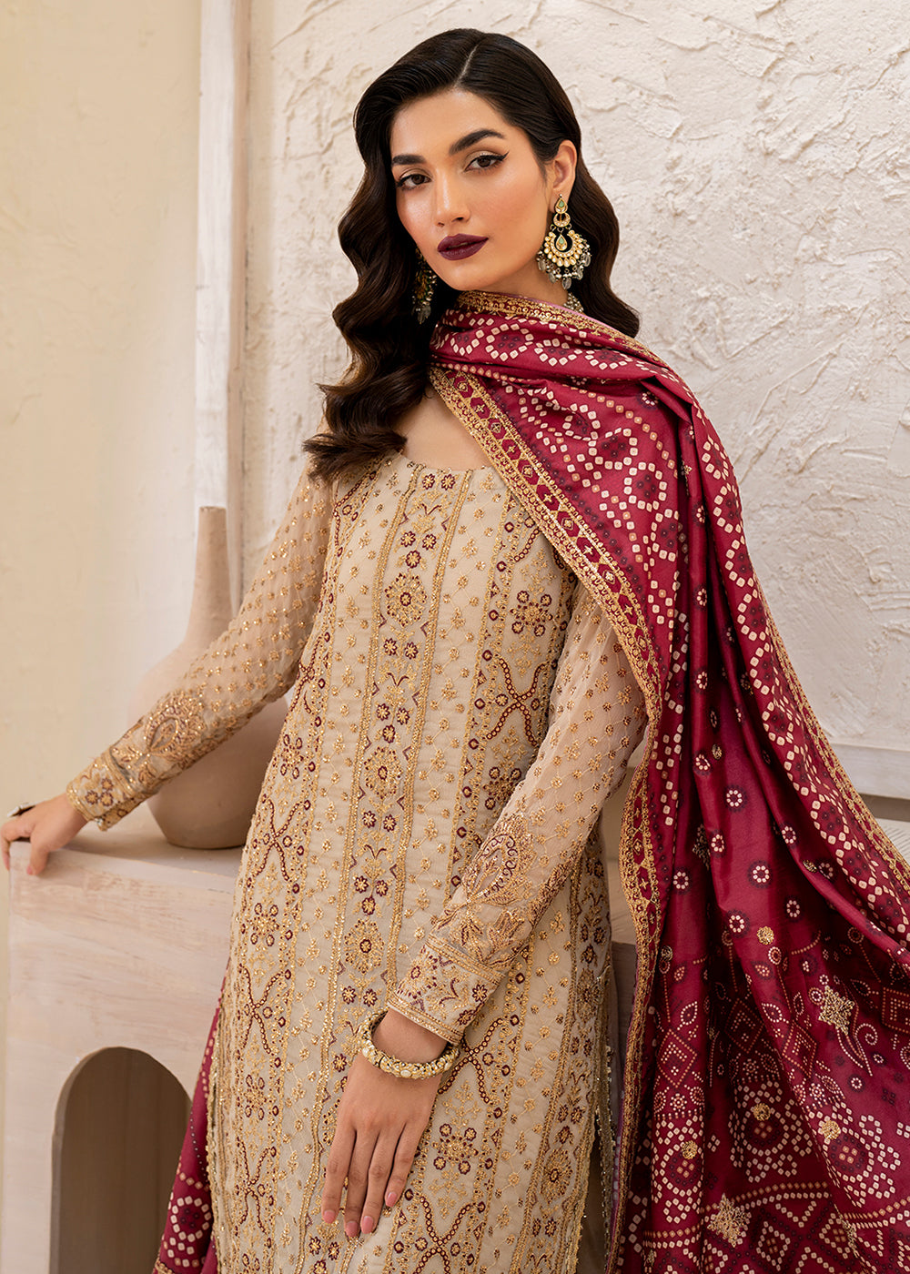 Buy Now Chinnon Chiffon Formals '24 by Iznik | CC - 44 Online at Empress Online in USA, UK, France, UAE, Canada & Worldwide at Empress Clothing.