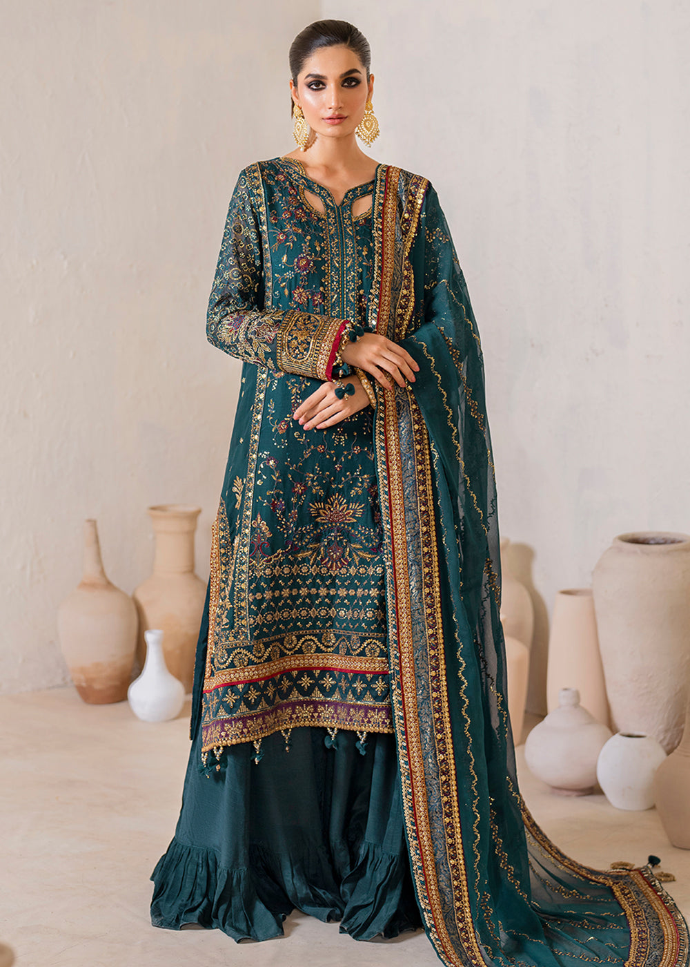 Buy Now Chinnon Chiffon Formals '24 by Iznik | CC - 46 Online at Empress Online in USA, UK, France, UAE, Canada & Worldwide at Empress Clothing.