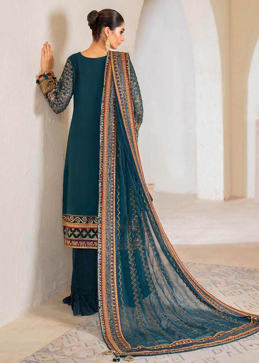 Buy Now Chinnon Chiffon Formals '24 by Iznik | CC - 46 Online at Empress Online in USA, UK, France, UAE, Canada & Worldwide at Empress Clothing.