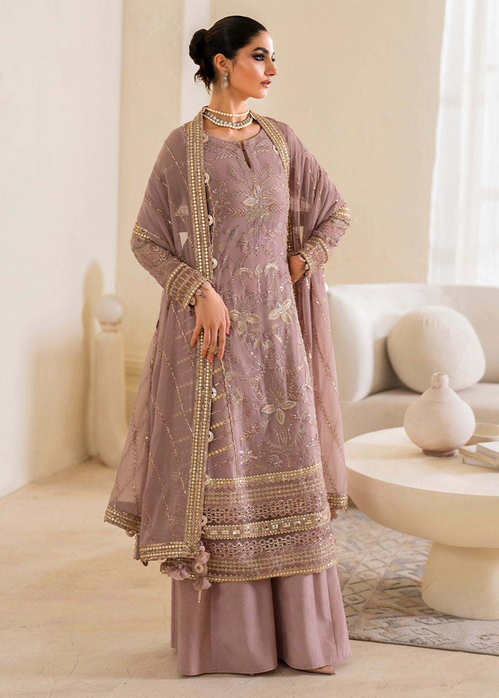 Buy Now Chinnon Chiffon Formals '24 by Iznik | CC - 48 Online at Empress Online in USA, UK, France, UAE, Canada & Worldwide at Empress Clothing. 