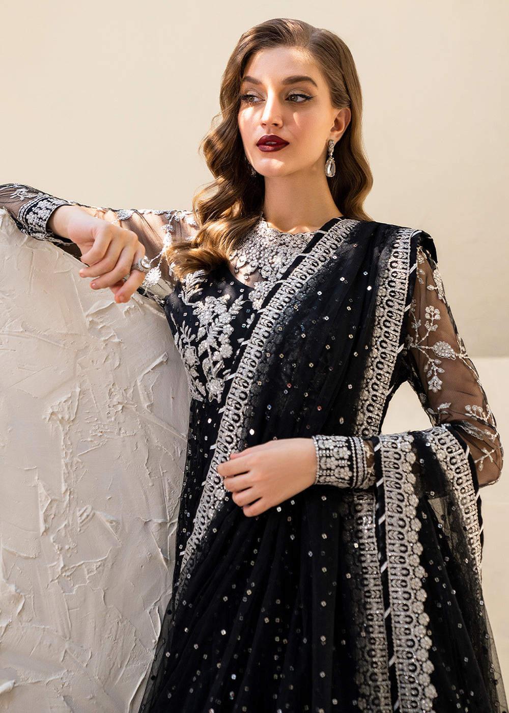 Buy Now Chinnon Chiffon Formals '24 by Iznik | CC - 50 Online at Empress Online in USA, UK, France, UAE, Canada & Worldwide at Empress Clothing.