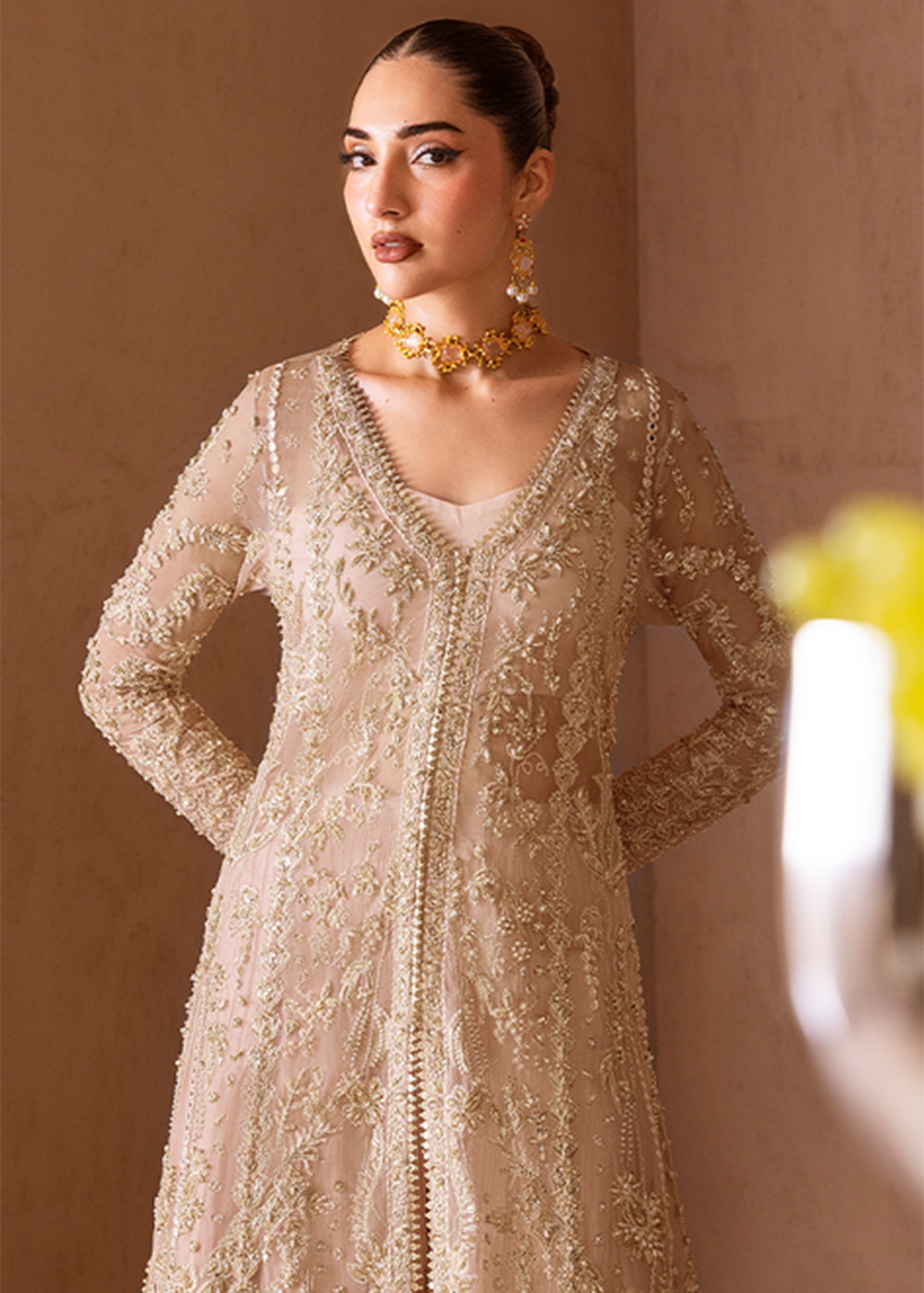 Buy Now Clay & Couture Wedding Formals '25 by Emaan Adeel Online in USA, UK, Canada, France, Italy, Germany, Greece, Sweden, Africa, UAE & Worldwide at Empress.