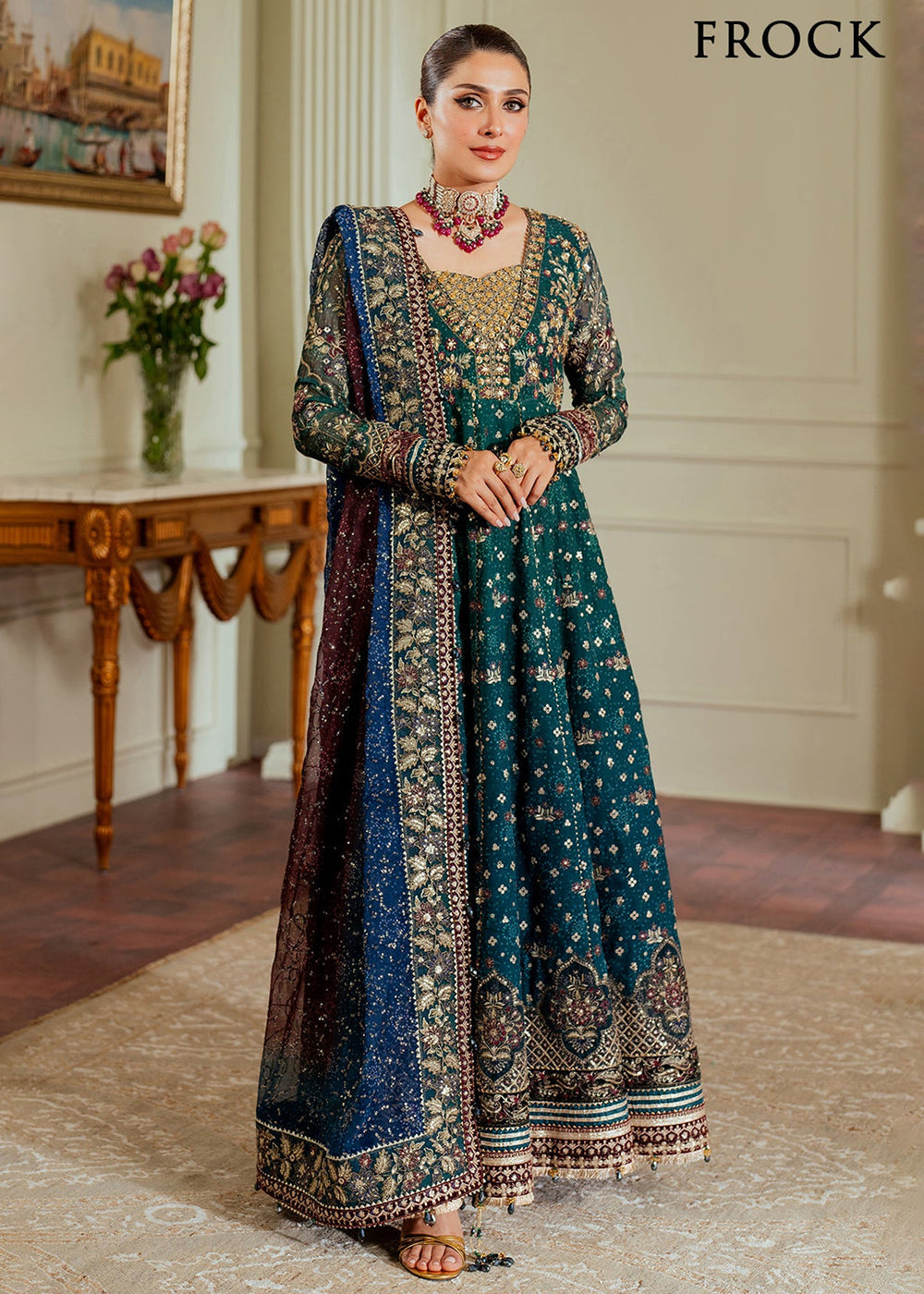 Buy Now Chantelle Embroidered Formals '24 Vol 2 by Baroque | CH13-03 Online at Empress Online in USA, UK, Canada & Worldwide at Empress Clothing.