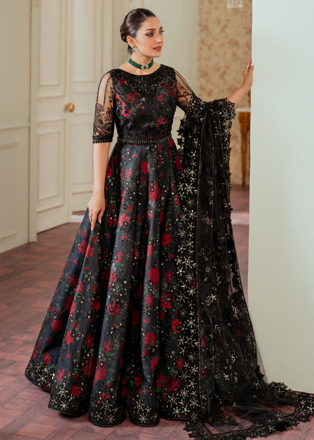 Buy Now Chantelle Embroidered Formals '24 Vol 2 by Baroque | CH13-05 Online at Empress Online in USA, UK, Canada & Worldwide at Empress Clothing.