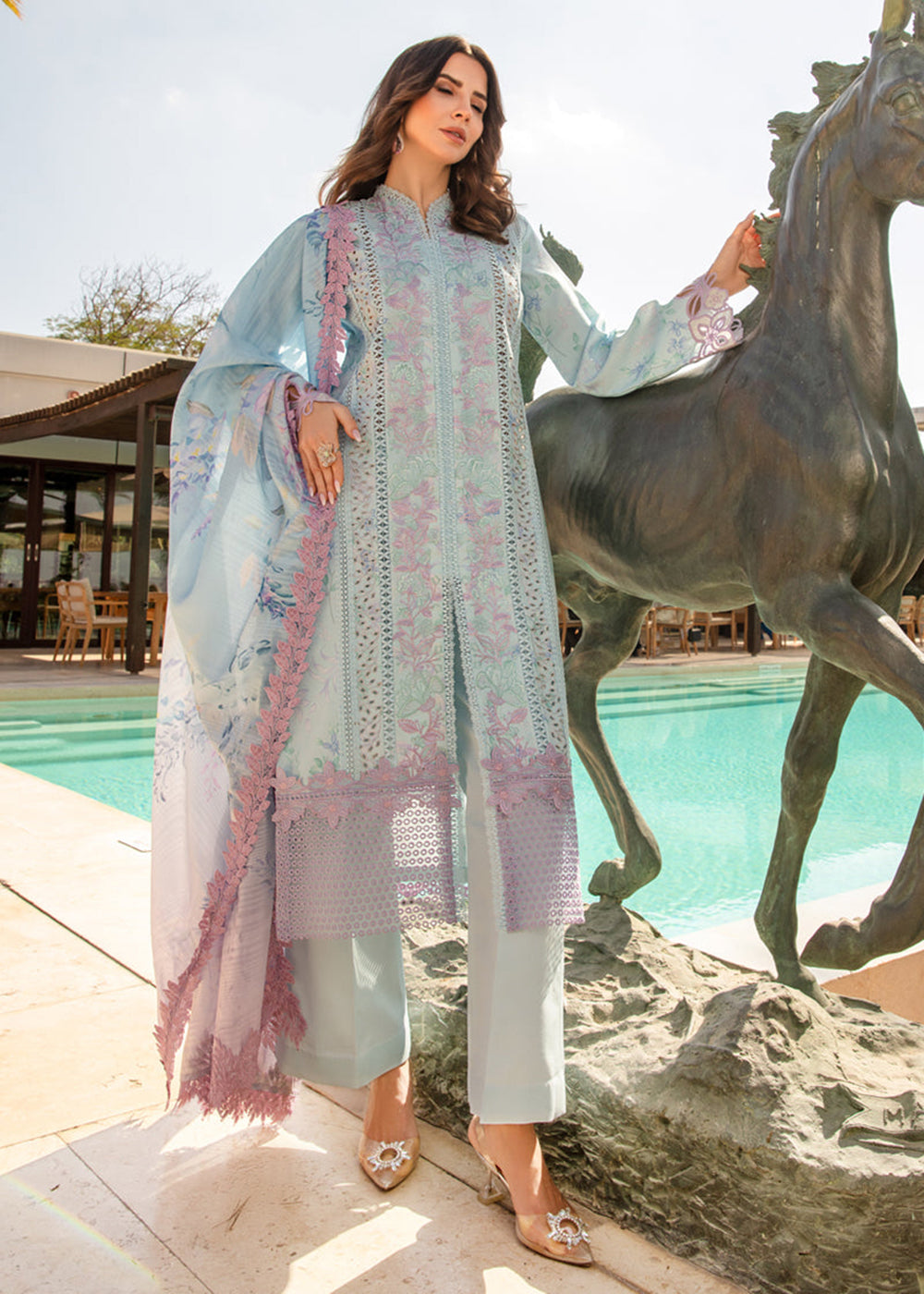 Buy Now Carnation Summer Lawn Collection '24 by Rang Rasiya | OCEAN Online at Empress Online in USA, UK, Canada & Worldwide at Empress Clothing.