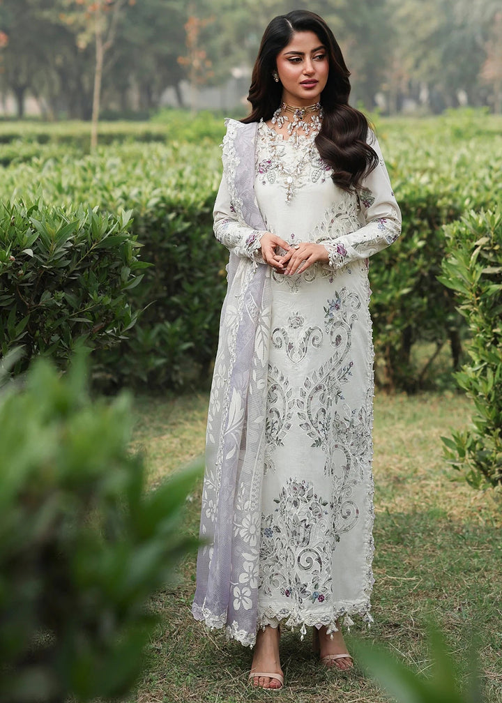 Buy Now Tales of Petals Luxury Lawn '26 by Sardinia | CLOUD WHISPER Online in US, UK, Canada, France, Greece, Germany, Ireland, Sweden & Worldwide at Empress.