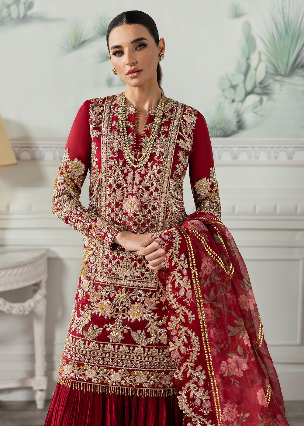 Buy Now Wedding Collection '24 by Crimson X Saira Shakira | Artisan Story Online at Empress Online in USA, UK, Canada & Worldwide at Empress Clothing.