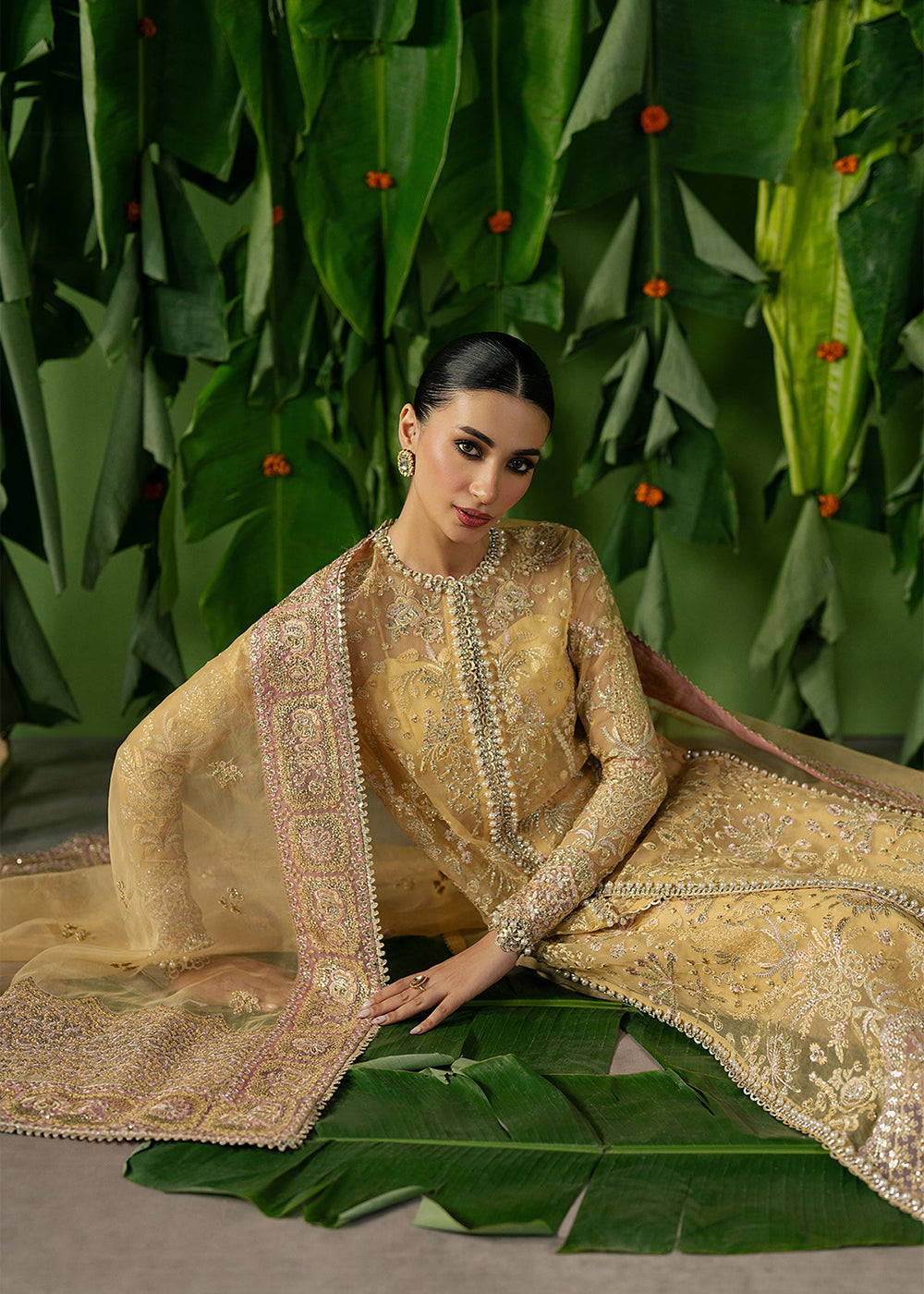 Buy Now Pehli Nazar Festive Formals '25 by Ayzel | Chahat Online in USA, UK, Canada, France, Italy, Germany, Sweden, Greece, Spain, UAE & Worldwide at Empress.
