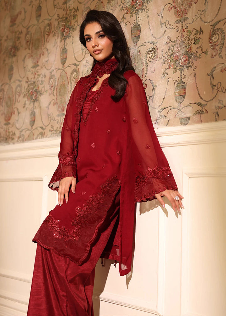 Buy Now Ensembles Party Wear '25 by Azure | Cherry Veil Online in USA, UK, Canada, France, Italy, Germany, Greece, Sweden, Africa, UAE & Worldwide at Empress.