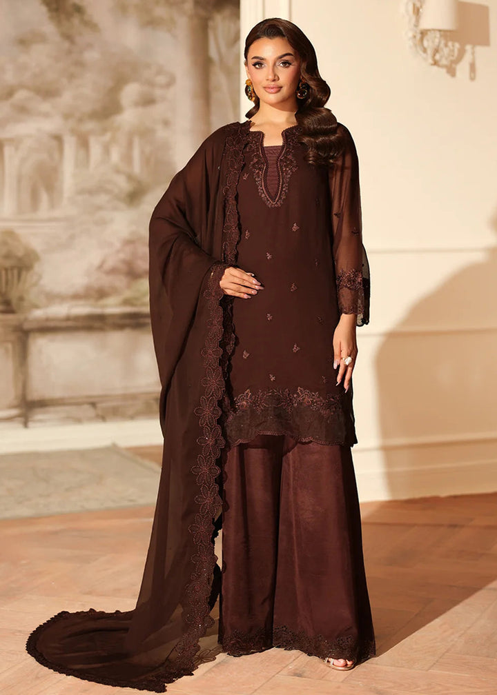 Buy Now Ensembles Party Wear '25 by Azure | Cocoa Drape Online in USA, UK, Canada, France, Italy, Germany, Greece, Sweden, Africa, UAE & Worldwide at Empress.