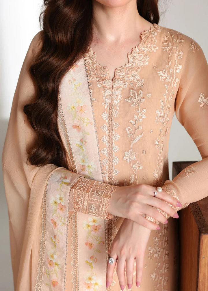 Buy Ensembles Embroidered Festive Chiffon &