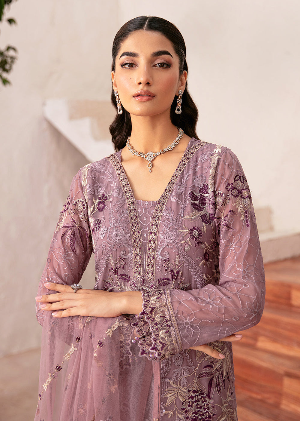 Buy Now Rangoon Chiffon Collection 24 by Ramsha | D-1208 Online at Empress in USA, UK, Canada, Germany, Italy, Dubai & Worldwide at Empress Clothing.