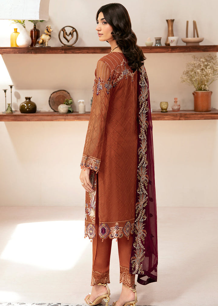 Buy Now Rangoon Chiffon Collection 24 by Ramsha | D-1209 Online at Empress in USA, UK, Canada, Germany, Italy, Dubai & Worldwide at Empress Clothing. 