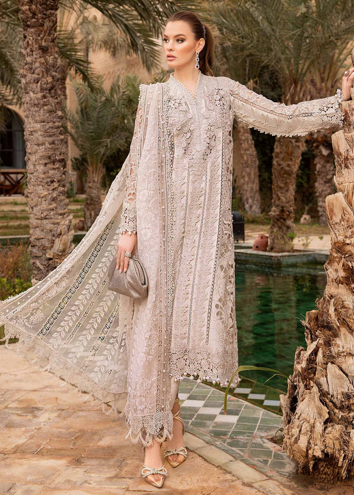 Buy Now Unstitched Voyage a' Luxe Lawn '24 by Maria B | D-2409-A Online at Empress in USA, UK, Canada & Worldwide at Empress Clothing. 
