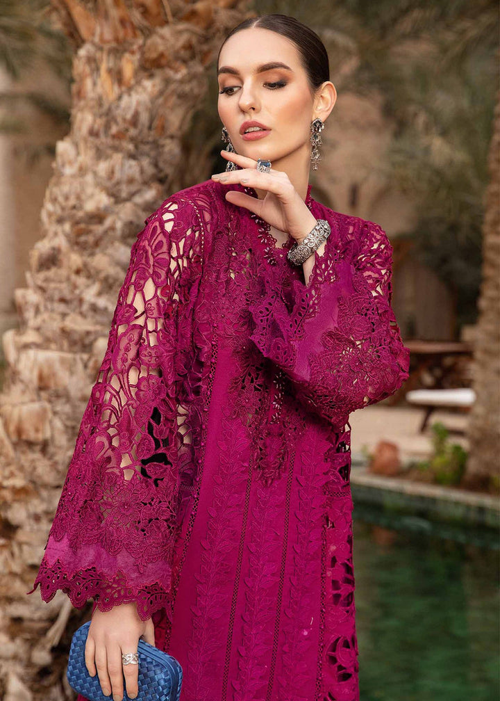 Buy Now Unstitched Voyage a' Luxe Lawn '24 by Maria B | D-2409-B Online at Empress in USA, UK, Canada & Worldwide at Empress Clothing.