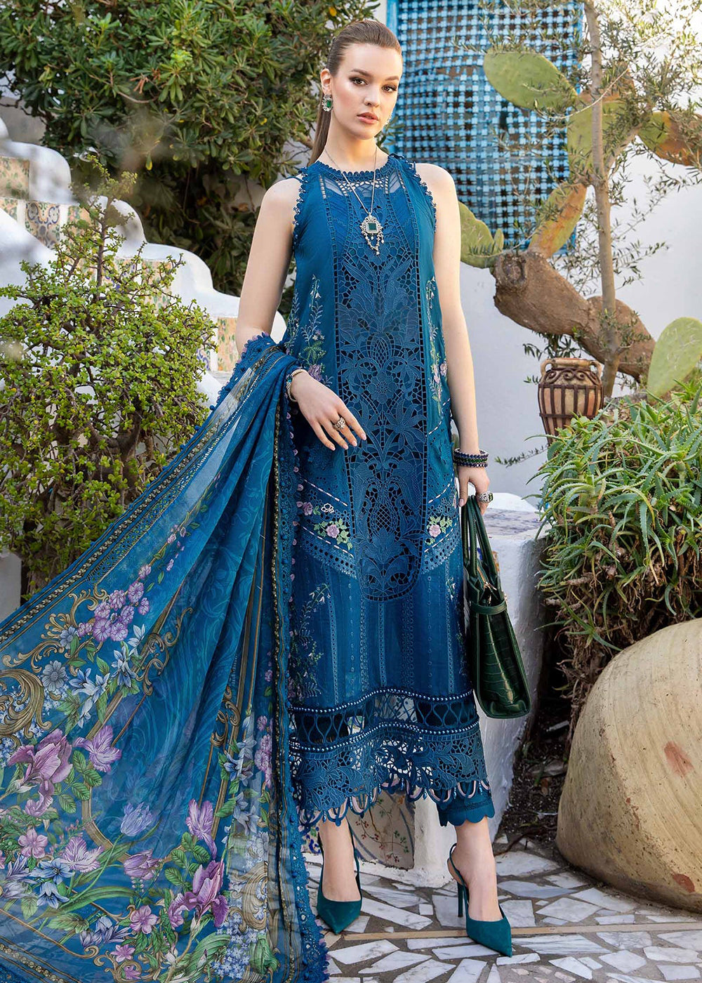 MARIA.B. MPRINTS SPRING SUMMER-23 BY DEEPSY SUITS 3011 TO 3018 SERIES  BEAUTIFUL PAKISTANI SUITS
