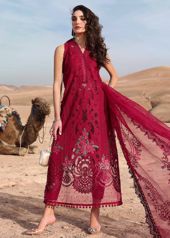 Buy Now Unstitched Voyage a'LUXE Luxury Lawn '25 by Maria B | D-2504-A Online in USA, UK, Canada, France, Italy, Germany, UAE & Worldwide at Empress Clothing.