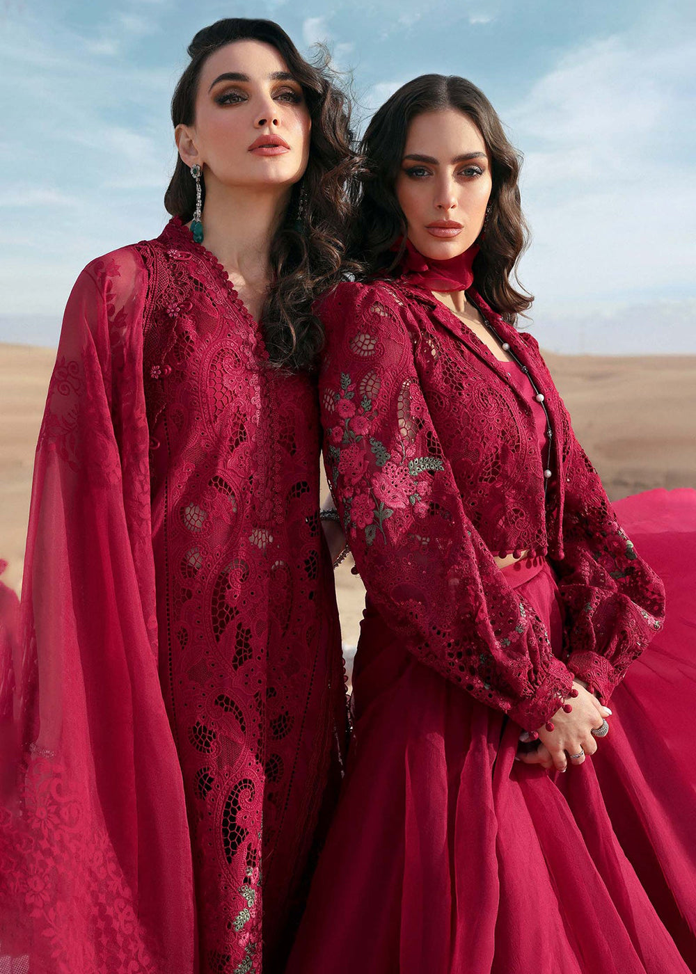 Buy Now Unstitched Voyage a'LUXE Luxury Lawn '25 by Maria B | D-2504-A Online in USA, UK, Canada, France, Italy, Germany, UAE & Worldwide at Empress Clothing.