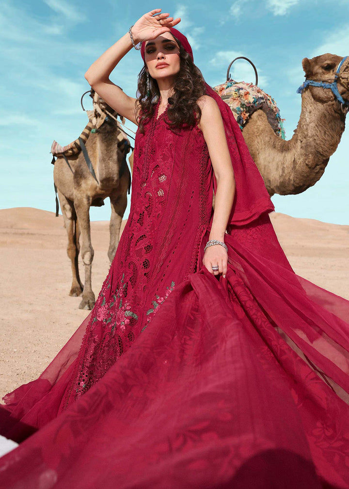 Buy Now Unstitched Voyage a'LUXE Luxury Lawn '25 by Maria B | D-2504-A Online in USA, UK, Canada, France, Italy, Germany, UAE & Worldwide at Empress Clothing.