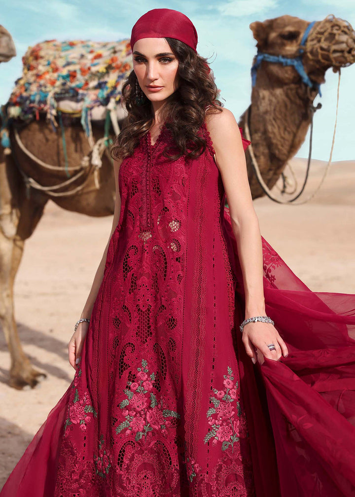 Buy Now Unstitched Voyage a'LUXE Luxury Lawn '25 by Maria B | D-2504-A Online in USA, UK, Canada, France, Italy, Germany, UAE & Worldwide at Empress Clothing.
