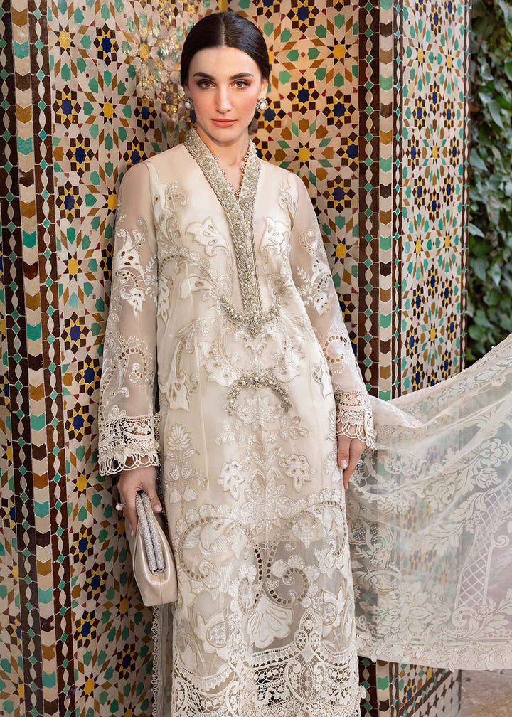 Buy Now Unstitched Voyage a'LUXE Luxury Lawn '25 by Maria B | D-2506-A Online in USA, UK, Canada, France, Italy, Germany, UAE & Worldwide at Empress Clothing.
