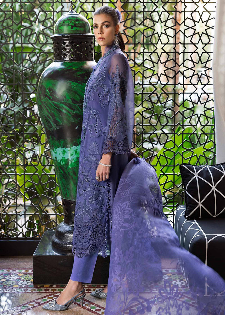 Buy Now Unstitched Voyage a'LUXE Luxury Lawn '25 by Maria B | D-2506-B Online in USA, UK, Canada, France, Italy, Germany, UAE & Worldwide at Empress Clothing.