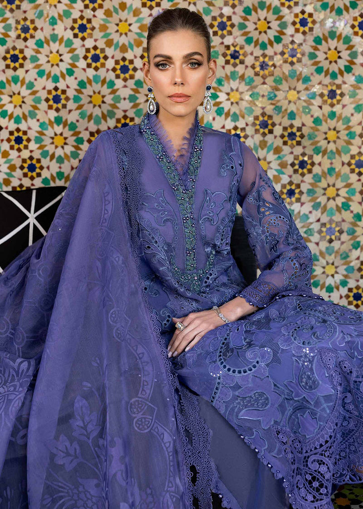 Buy Now Unstitched Voyage a'LUXE Luxury Lawn '25 by Maria B | D-2506-B Online in USA, UK, Canada, France, Italy, Germany, UAE & Worldwide at Empress Clothing.