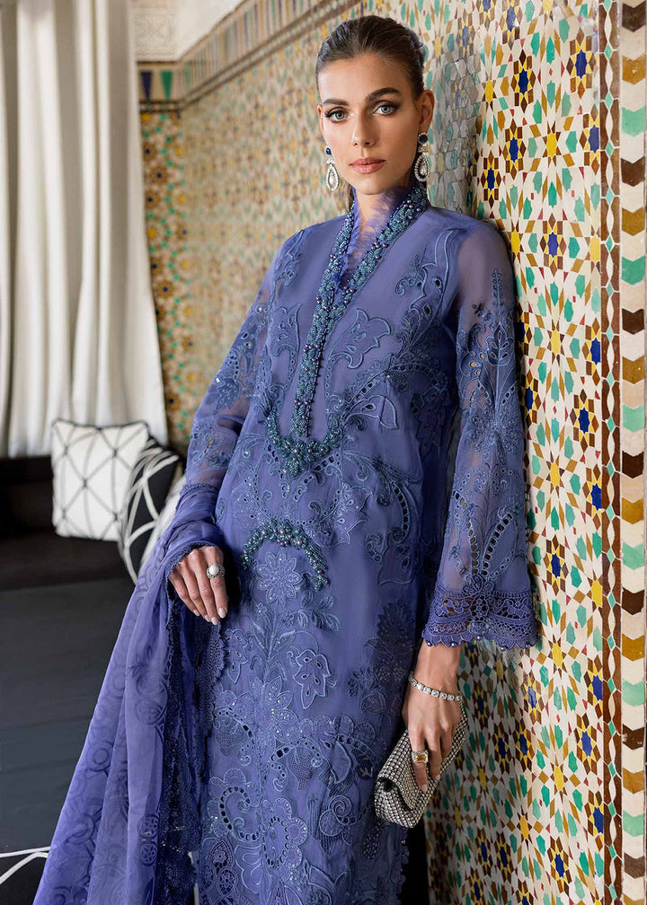 Buy Now Unstitched Voyage a'LUXE Luxury Lawn '25 by Maria B | D-2506-B Online in USA, UK, Canada, France, Italy, Germany, UAE & Worldwide at Empress Clothing.