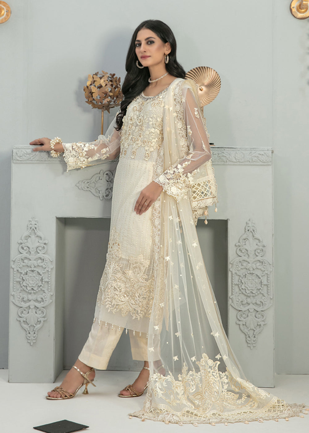Buy Now Mahaba Formal Wear 2023 by Tawakkal Fabrics - D-7666 Online in USA, UK, Canada & Worldwide at Empress Clothing.