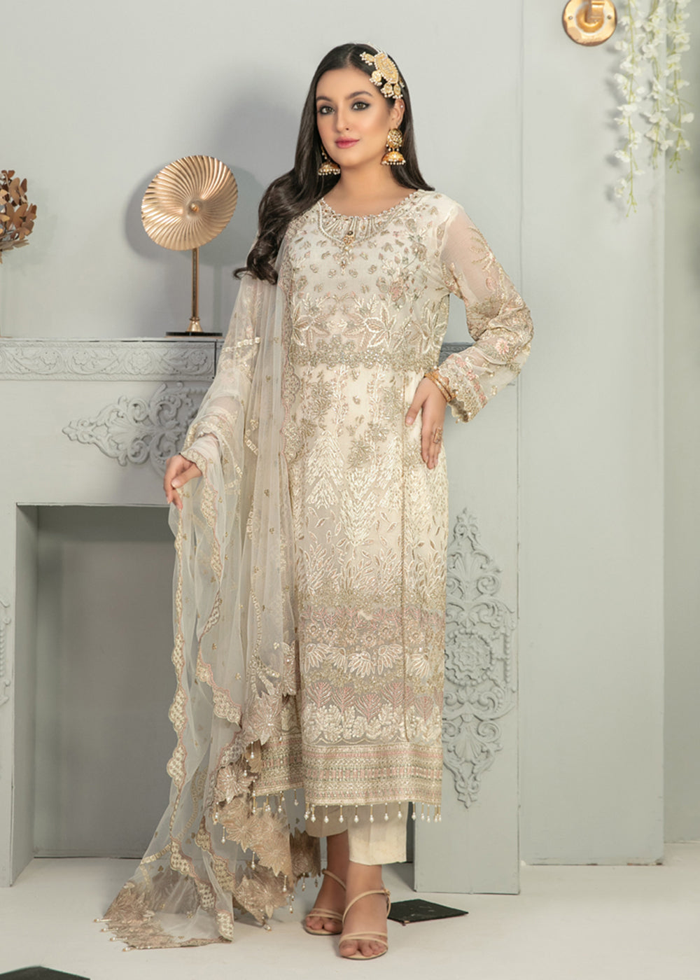 Buy Now Mahaba Formal Wear 2023 by Tawakkal Fabrics - D-7667 Online in USA, UK, Canada & Worldwide at Empress Clothing. 