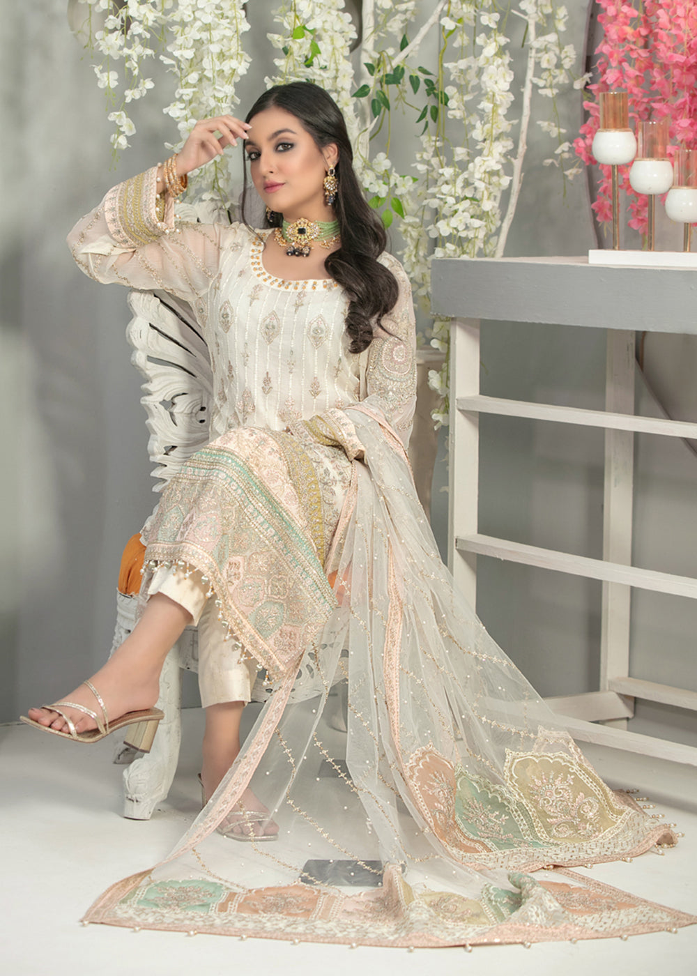Buy Now Mahaba Formal Wear 2023 by Tawakkal Fabrics - D-7669 Online in USA, UK, Canada & Worldwide at Empress Clothing. 