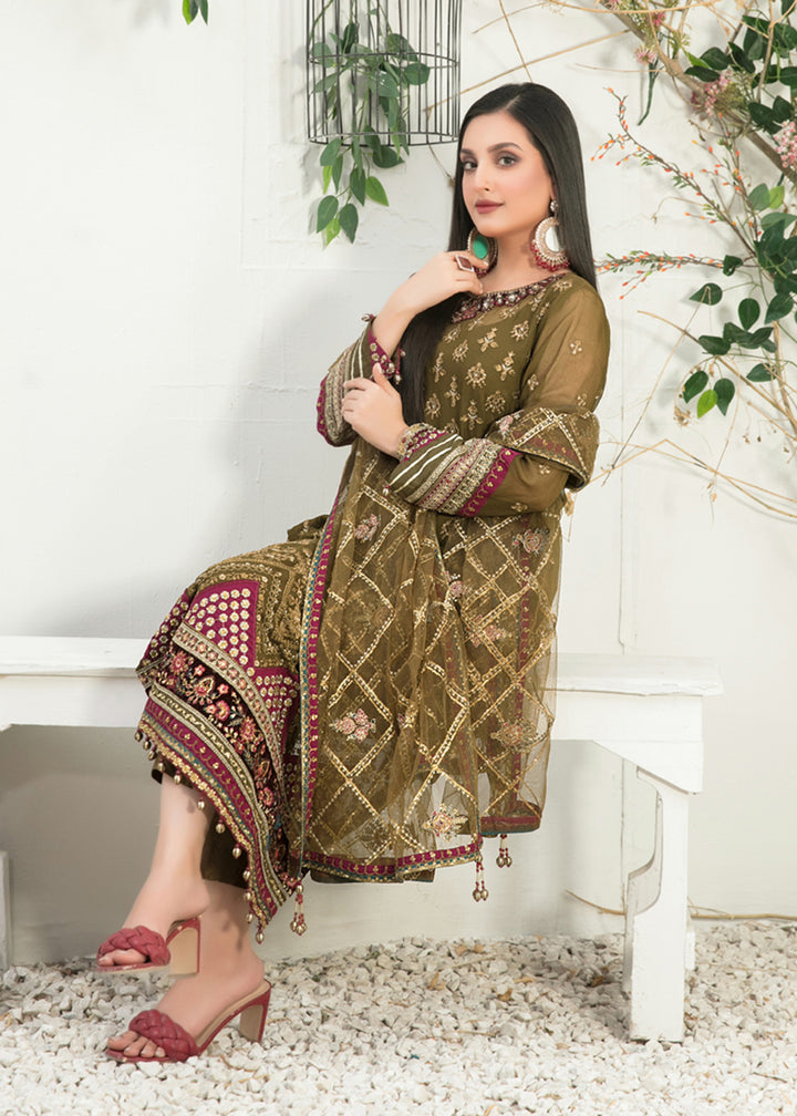 Buy Now Armani Formal Wear 2023 by Tawakkal Fabrics - D-8321 Online in USA, UK, Canada & Worldwide at Empress Clothing.