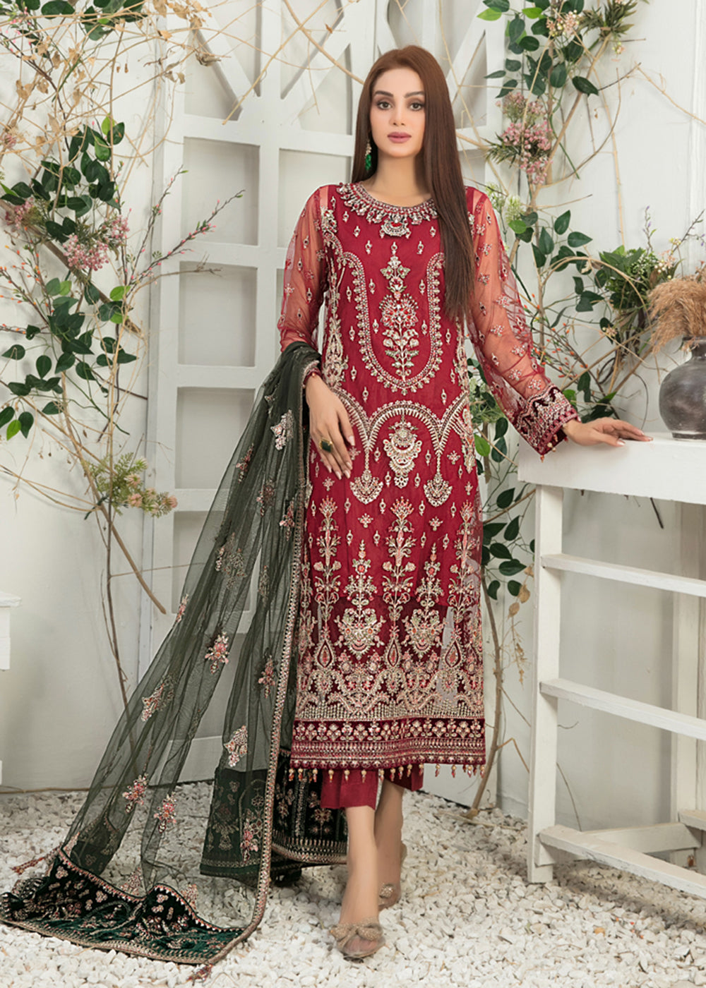 Buy Now Amani Formal Wear 2023 by Tawakkal Fabrics - D-8327 Online in USA, UK, Canada & Worldwide at Empress Clothing.