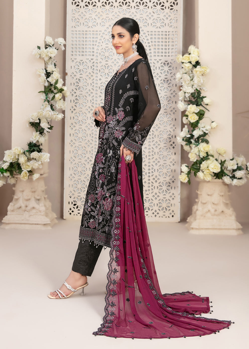 Buy Now Nayara Formal Wear 2023 by Tawakkal Fabrics - D-8684 Online in USA, UK, Canada & Worldwide at Empress Clothing.