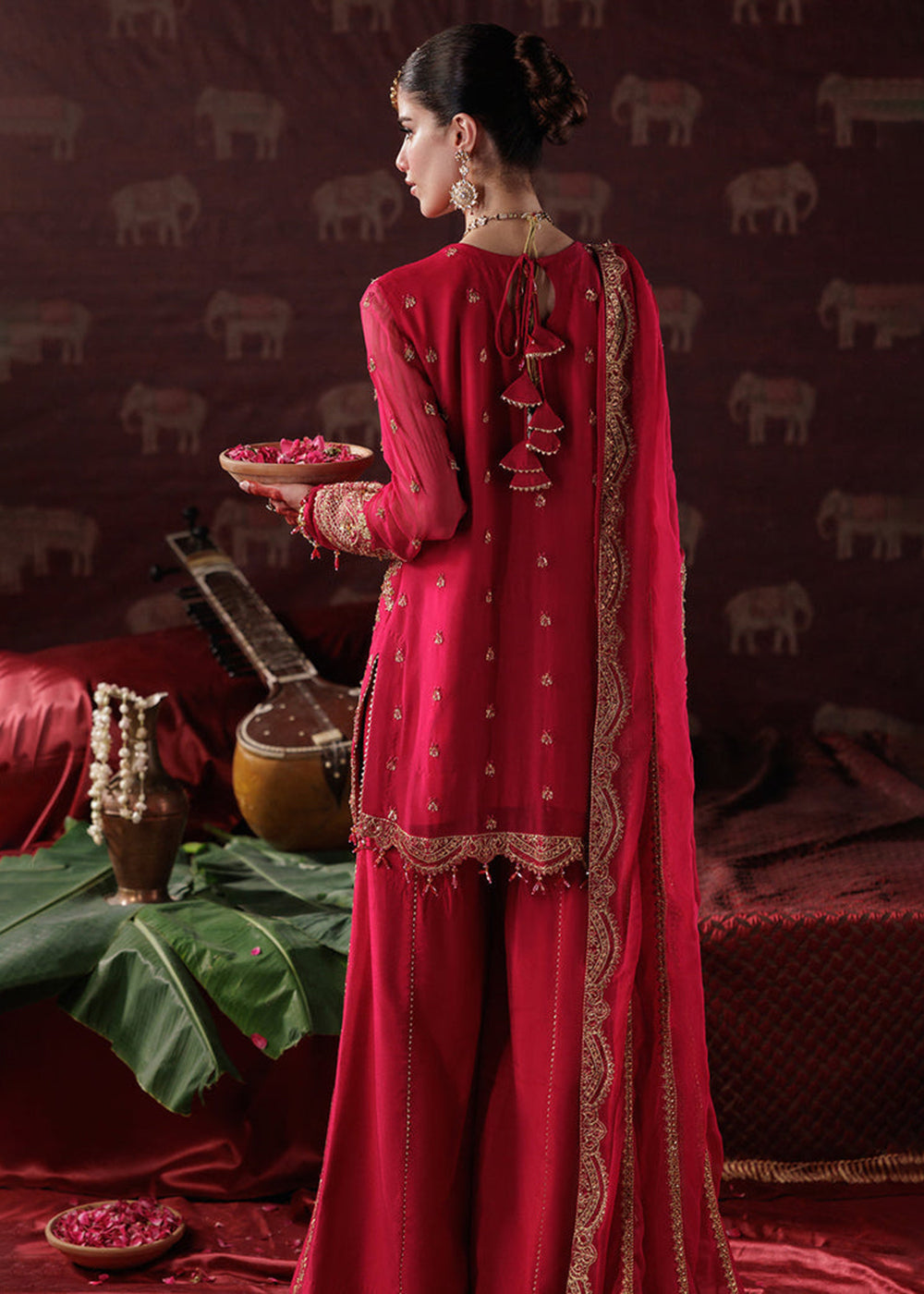 Buy Now Panache Luxury Chiffon '25 by Saad Shaikh | D-01 Online in US, UK, Canada, France, Italy, Germany, Sweden, Greece, Ireland, UAE & Worldwide at Empress.