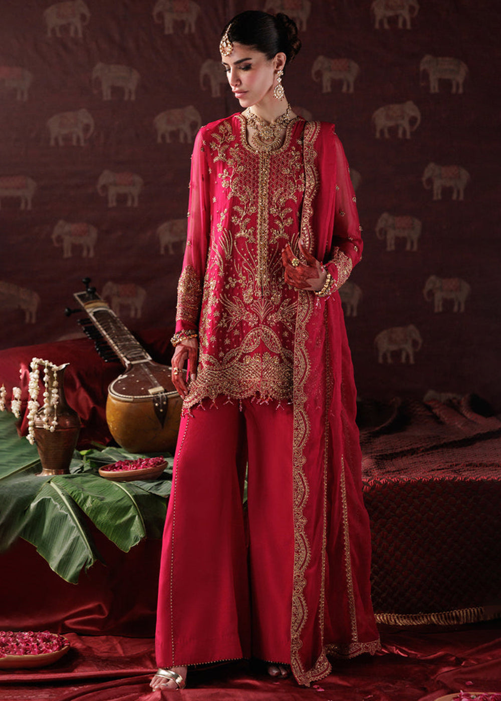 Buy Now Panache Luxury Chiffon '25 by Saad Shaikh | D-01 Online in US, UK, Canada, France, Italy, Germany, Sweden, Greece, Ireland, UAE & Worldwide at Empress.