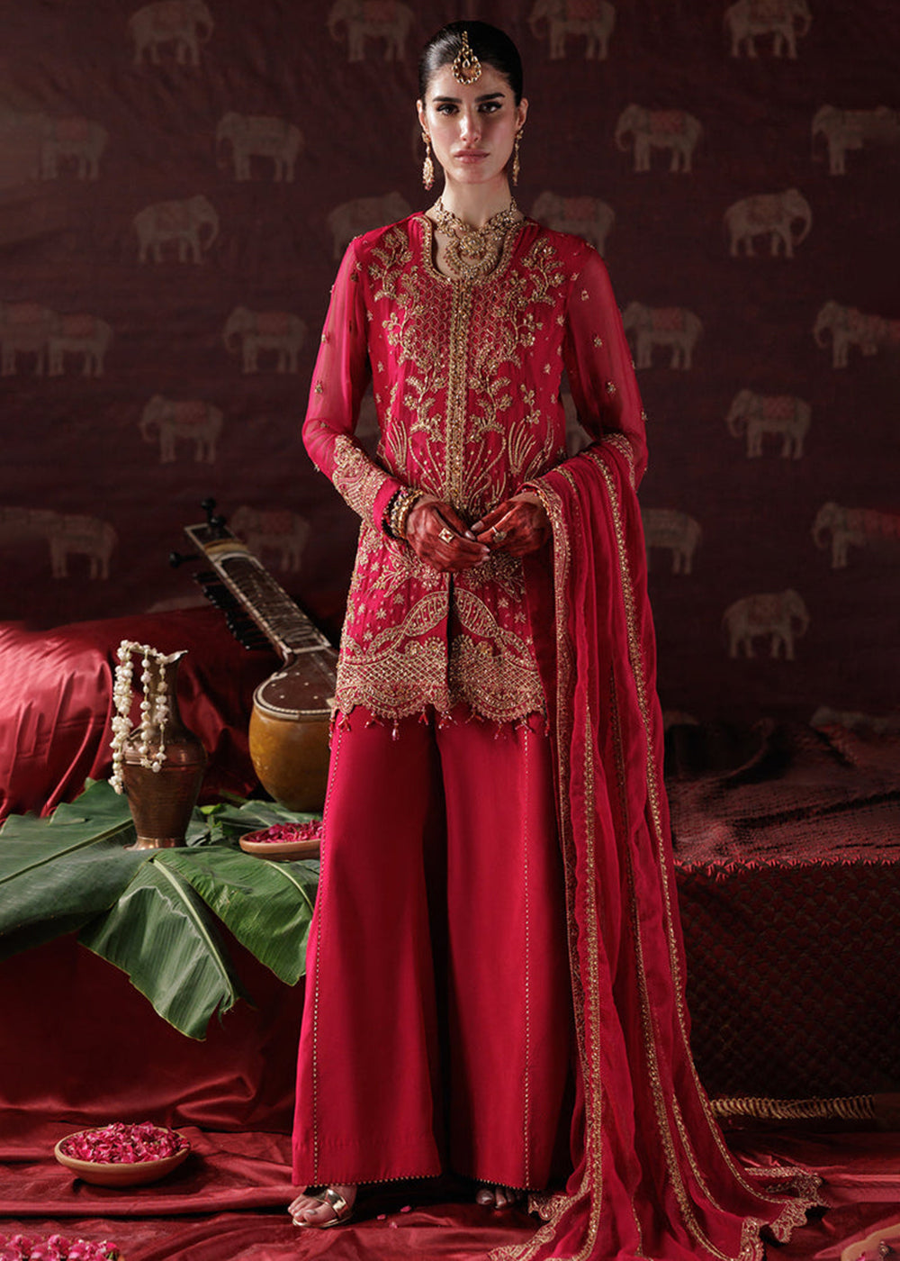 Buy Now Panache Luxury Chiffon '25 by Saad Shaikh | D-01 Online in US, UK, Canada, France, Italy, Germany, Sweden, Greece, Ireland, UAE & Worldwide at Empress.