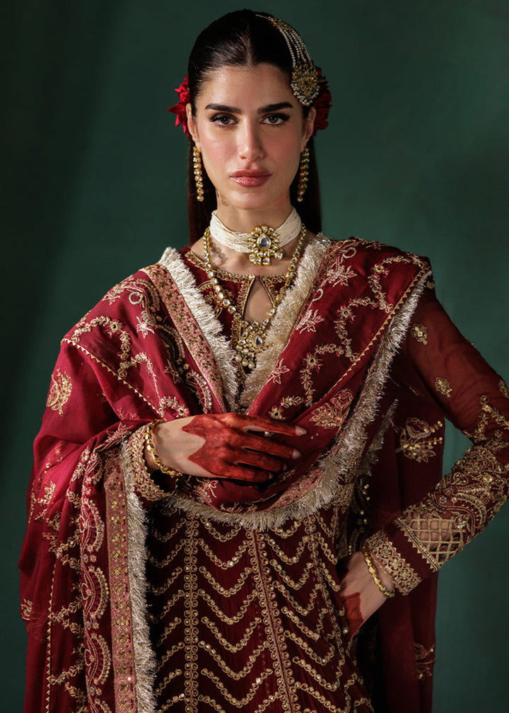 Buy Now Panache Luxury Chiffon '25 by Saad Shaikh | D-02 Online in US, UK, Canada, France, Italy, Germany, Sweden, Greece, Ireland, UAE & Worldwide at Empress.