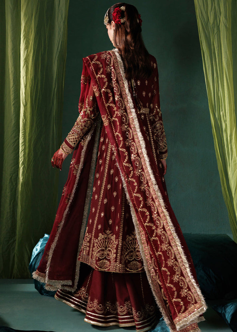 Buy Now Panache Luxury Chiffon '25 by Saad Shaikh | D-02 Online in US, UK, Canada, France, Italy, Germany, Sweden, Greece, Ireland, UAE & Worldwide at Empress.