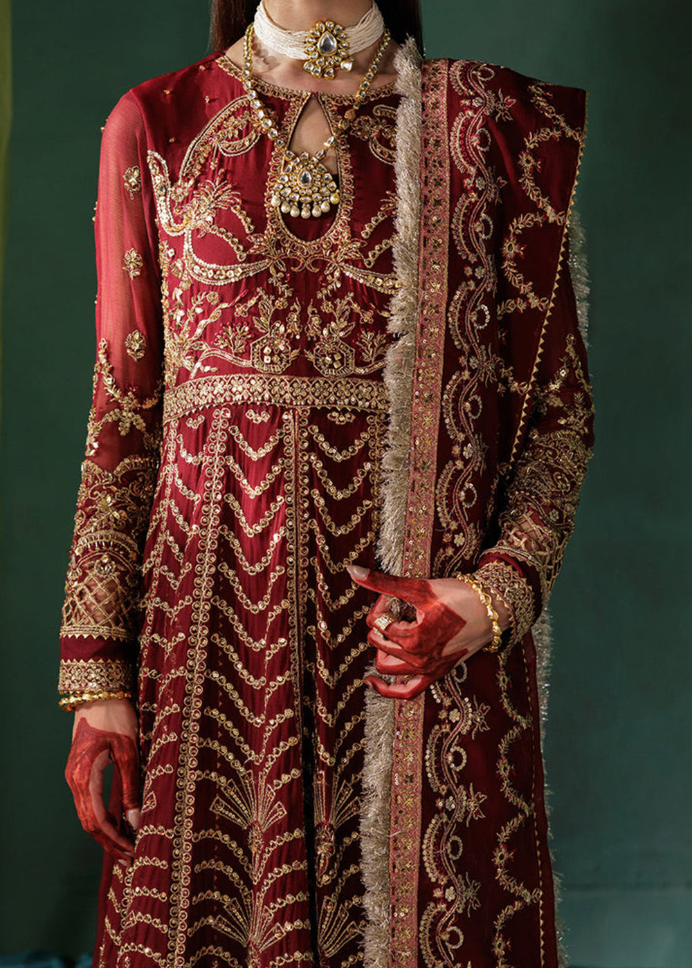 Buy Now Panache Luxury Chiffon '25 by Saad Shaikh | D-02 Online in US, UK, Canada, France, Italy, Germany, Sweden, Greece, Ireland, UAE & Worldwide at Empress.