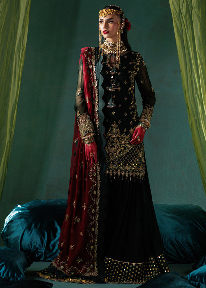 Buy Now Panache Luxury Chiffon '25 by Saad Shaikh | D-03 Online in US, UK, Canada, France, Italy, Germany, Sweden, Greece, Ireland, UAE & Worldwide at Empress.